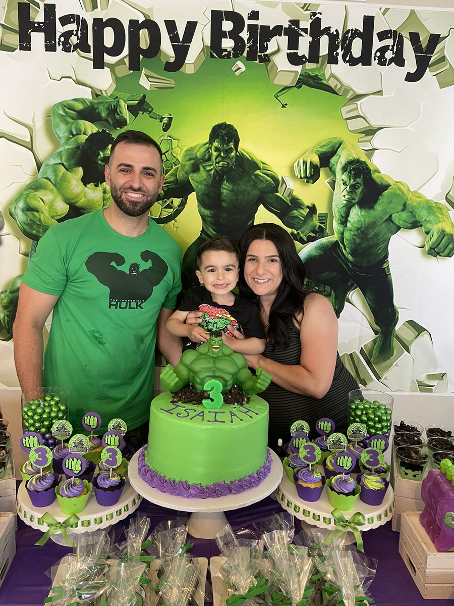 Celebrated my BIG BOY’S 3rd Birthday! 🥳🥳 #IncredibleIsaiah #myloves💚💜