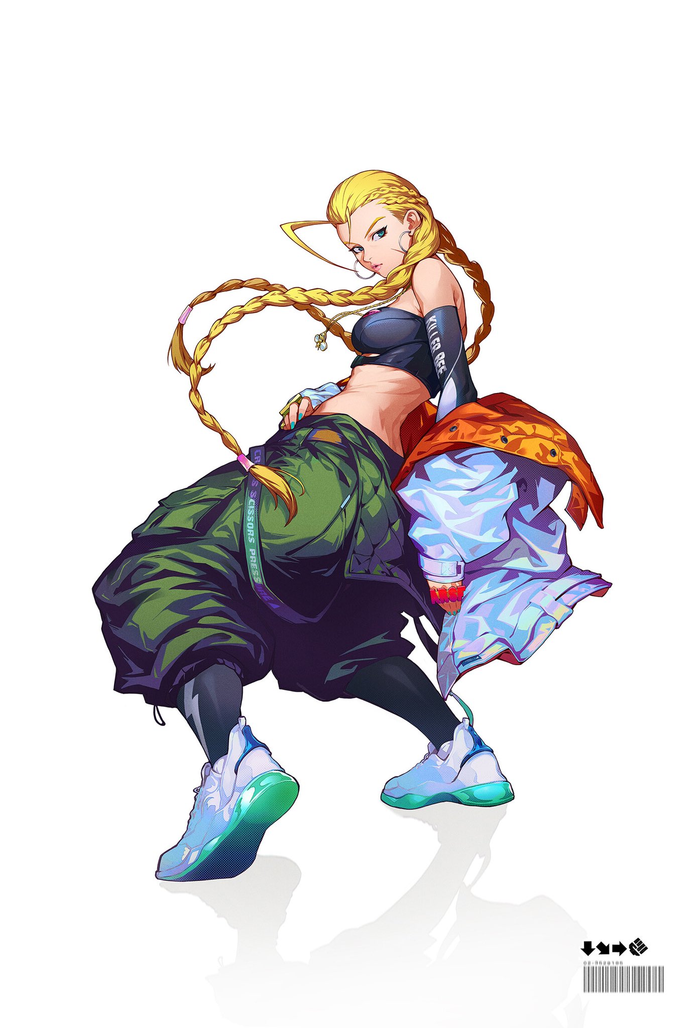 Getting ready for @streetfightergame ! Cammy Fan Art (previous