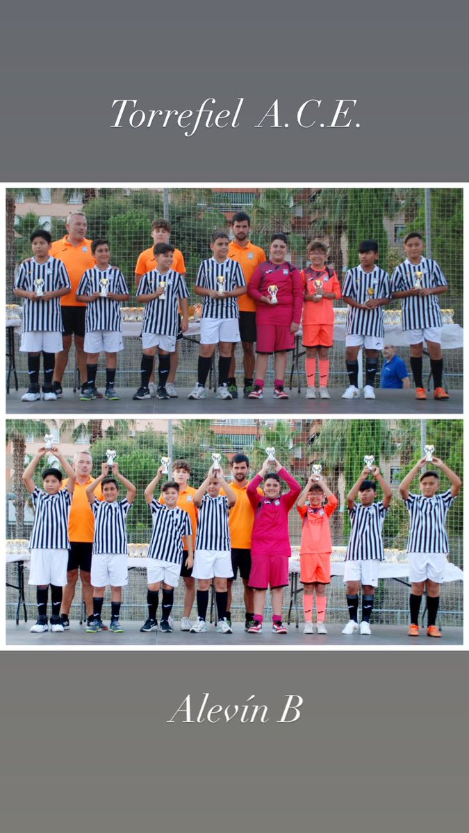 TorrefielACE's tweet photo. Acto de Clausura de la Temporada 2021-22
Alev B
Alev A
Infantil B
Infantil A
💪🏻🤍🖤🦇#TorrefielACE
https://t.co/yVRTwv70iG
Necesitamos zonas deportivas para #Torrefiel
@AjuntamentVLC @FDMValencia
@sergicampillo_ @joanribo @SanGomezLopez @javimateog @ximopuig @avvtorrefiel https://t.co/8yH1jP4iMW