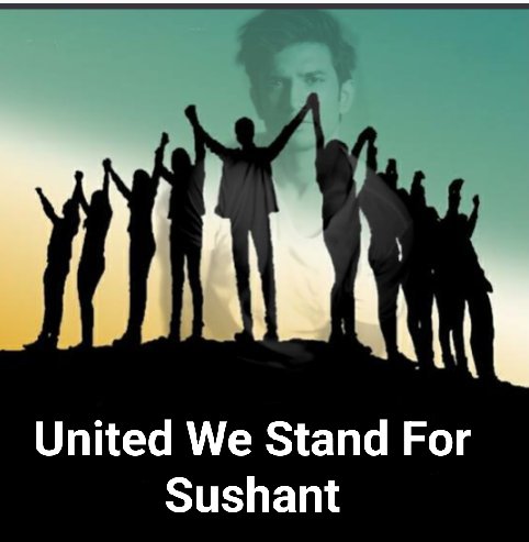 IMNimmi68's tweet photo. We are Unbreakable ✊

Because of our guiding star 🌟
 &amp; 
Fearless Sushant Singh Rajput https://t.co/1WnTrb71FH