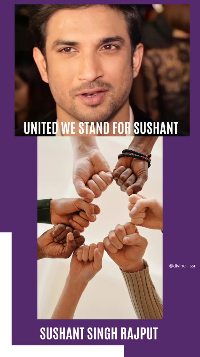IMNimmi68's tweet photo. We are Undeniable ✊

Because of our guiding star 🌟 
&amp; 
Fearless Sushant Singh Rajput https://t.co/tUzUhUZ57H