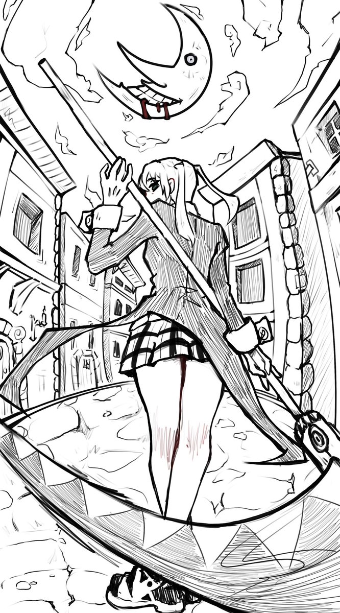 Robin65037524's tweet photo. The anime that raised me TT #souleater https://t.co/GGDQwmguzO