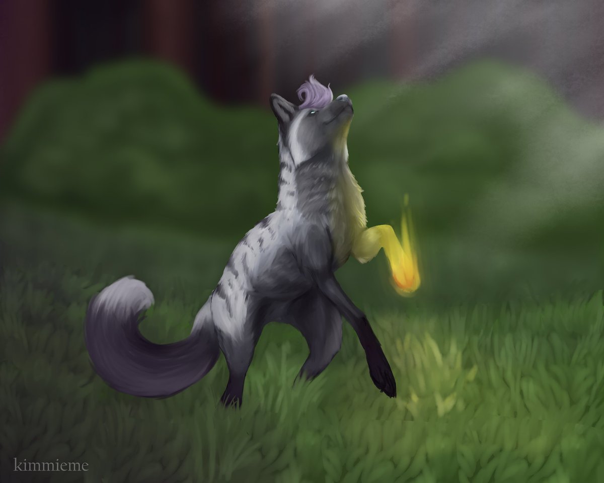 Kimmieme3's tweet photo. My first art for ArtFight. 
#Artfight2022 #digitalpainting #digitalartwork https://t.co/ZKbrCWT30H