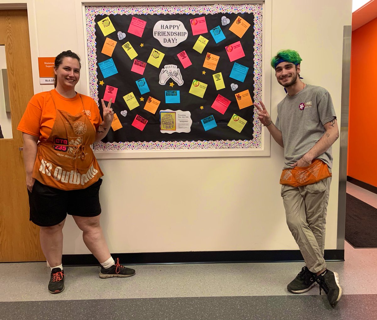 Amy C. (@amycthd) on Twitter photo Getting ready to collect positive messages for our Friendship Day Board! Thank you Noah and Shandi for completing this with me and for celebrating all people! 🧡 #DE&I 🧡 <a href="/THDChrisOrsini/">Chris Orsini</a> <a href="/SpottsCarl/">Carl Spotts</a> <a href="/rdc5120/">RDC5120 Van Buren,OH</a> <a href="/lb6566/">Lorena Sprau</a> <a href="/THDSammi5120/">Sammi Delwiche</a> <a href="/abadertscherthd/">@ABadertscherTHD</a> Getting ready to collect positive messages for our Friendship Day Board! Thank you Noah and Shandi for completing this with me and for celebrating all people! 🧡 #DE&I 🧡 <a href="/THDChrisOrsini/">Chris Orsini</a> <a href="/SpottsCarl/">Carl Spotts</a> <a href="/rdc5120/">RDC5120 Van Buren,OH</a> <a href="/lb6566/">Lorena Sprau</a> <a href="/THDSammi5120/">Sammi Delwiche</a> <a href="/abadertscherthd/">@ABadertscherTHD</a>