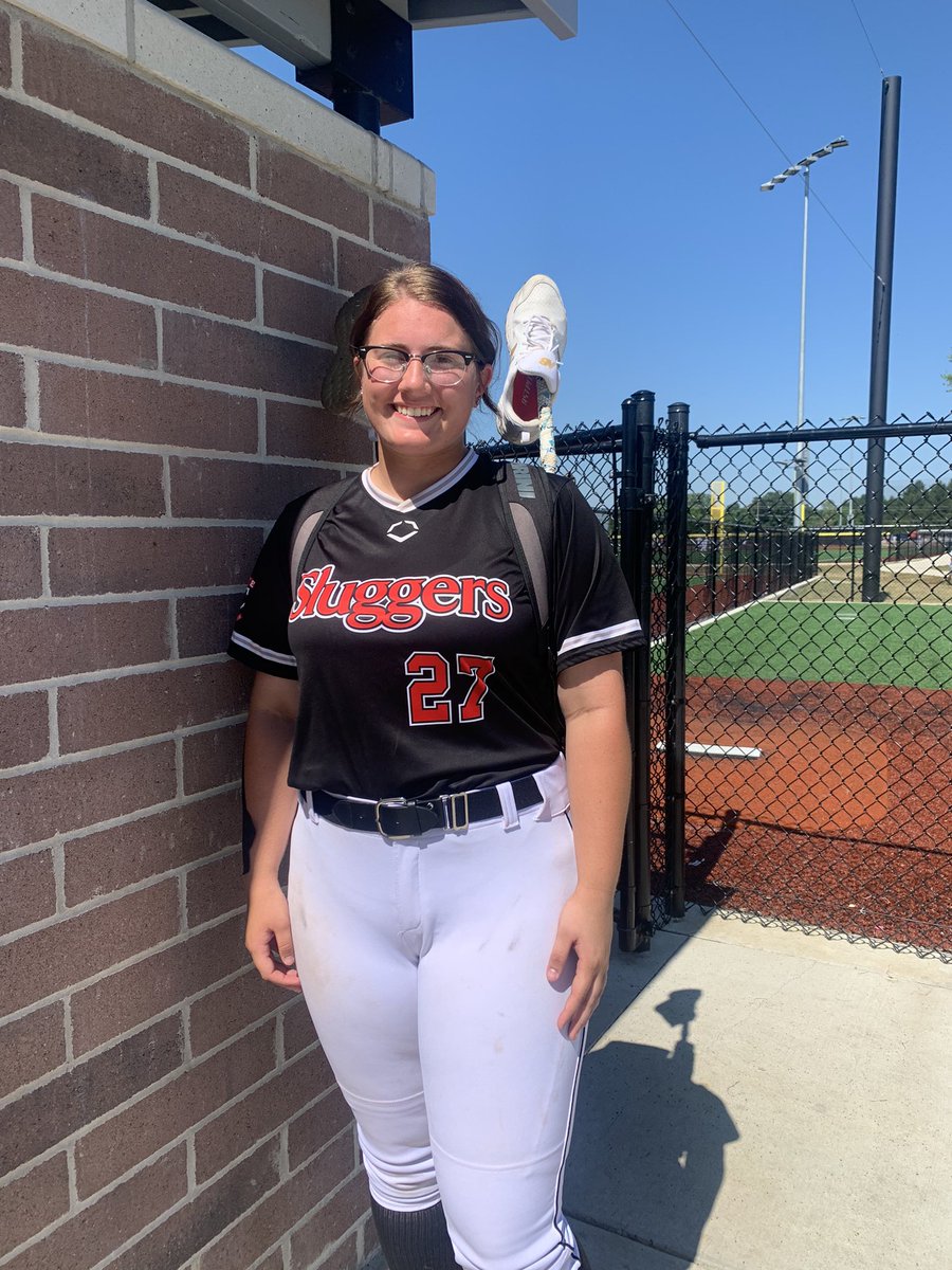 Made it to championship Sunday but lost 5-4 in a great game that went into a double international tie breaker. Great offense, defense, and all around team effort. They fought till the very last pitch! Great weekend @SluggersL! Until next weekend! 🥎@BriannaWellen22