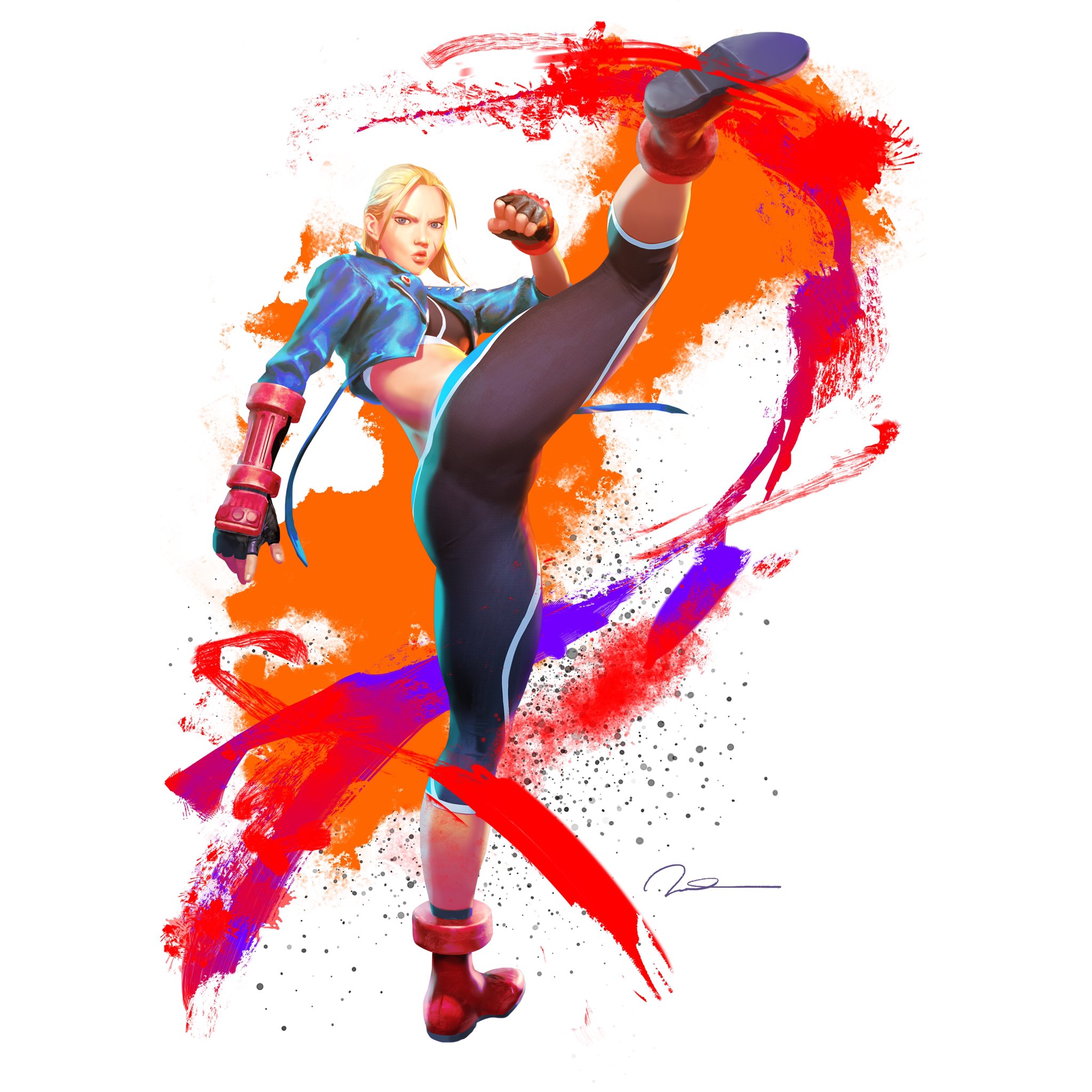 Gerald Parel on X: Street fighter 6 cammy fanart   / X