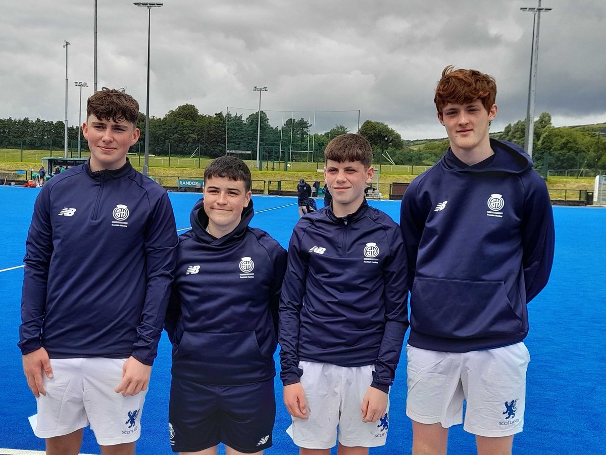 Well done to Jay, Charlie, Tommy &amp; Sam who represented Scotland at U18 level this weekend. 👏🏴󠁧󠁢󠁳󠁣󠁴󠁿