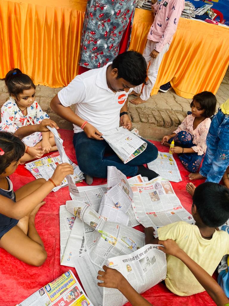 ki_madad's tweet photo. Paper bags making activity at MKR OPEN SCHOOL.
Let's make our Kanpur City Plastic free.
@plasticfreeup @nagarnigamknp @rajiasup @DMKanpur @moefcc @kanpurnagarpol @UPGovt @CSJM_University https://t.co/xc4dLWxJ22