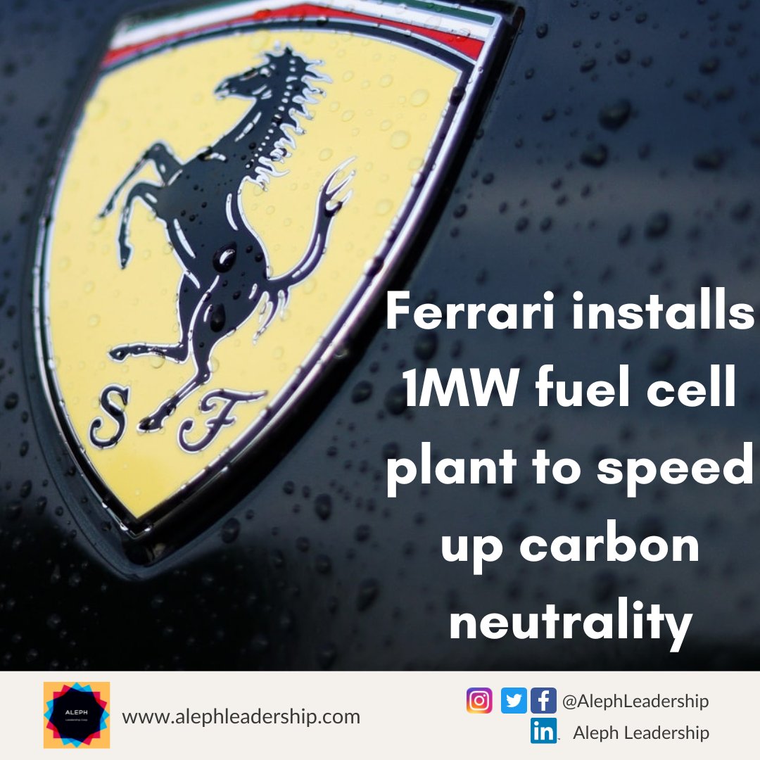 #ferrari is one step closer to becoming #carbon #neutral by 2030!
