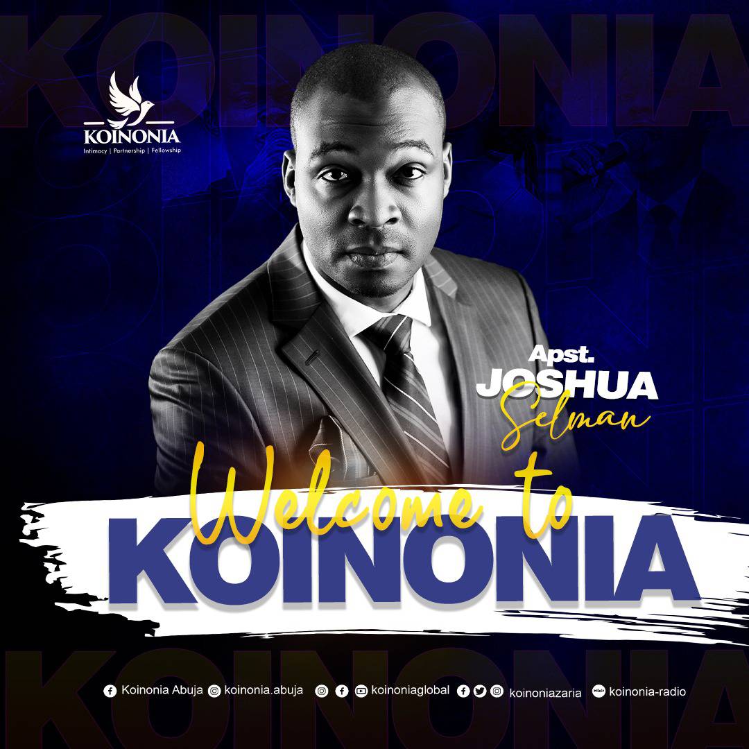 It takes an encounter with God to experience and reveal His Glory. As you stay connected with us tonight, may you experience the multifaceted dimensions of God. Welcome to Koinonia!

#ThisIsKoinonia
#KoinoniaAbuja
#KoinoniaGlobal