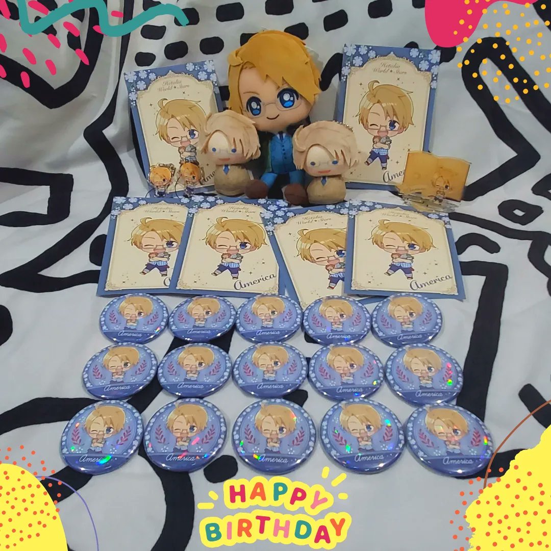 oCcFUdNFVD1zPBa's tweet photo. Happy Birthday Alfred F. Jones!
#aphus #hetalia #alfredfjones https://t.co/vbXTidzTL0