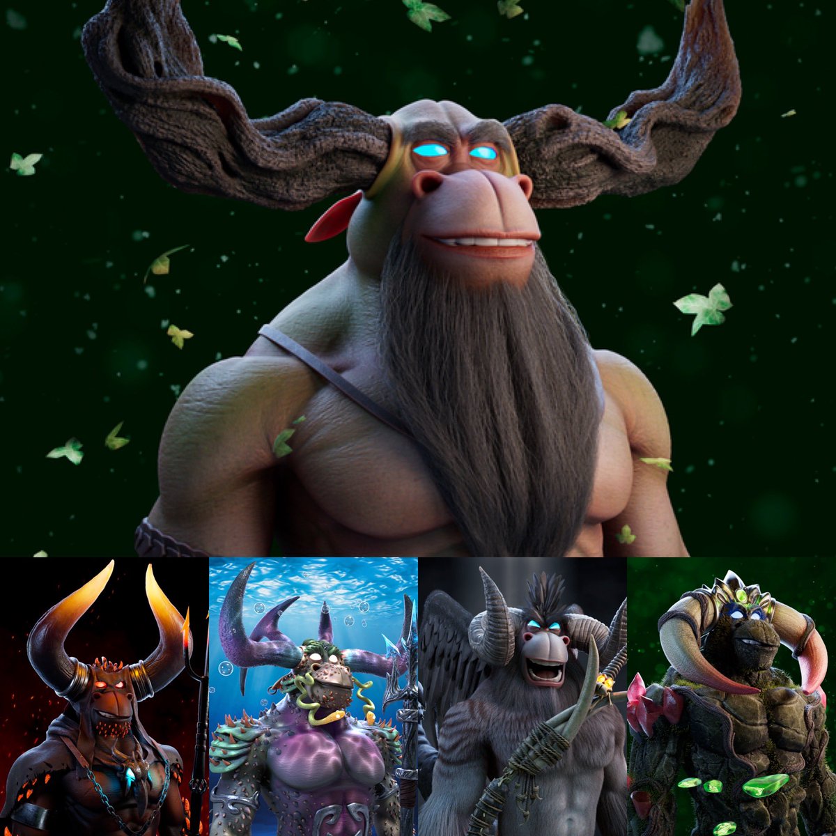 The <a href="/BullsApesProj/">Bulls and Apes Project</a> God Bull breedings have begun and 5 god types have been revealed so far. They look so insane and I’m pumped to try and mint another. Hopefully I can reveal a new type! Thunder?! <a href="/NeoApeOfficial/">TeslaApe</a> <a href="/NaterDCL/">Naterᅠᅠᅠᅠᅠᅠᅠᅠᅠᅠᅠᅠᅠᅠᅠᅠᅠᅠᅠᅠᅠᅠᅠᅠᅠᅠᅠᅠᅠ</a> @_ILoveBAP <a href="/Mike_Stelzner/">Michael A. Stelzner</a> #BAPStampede #NFT #GodBull
