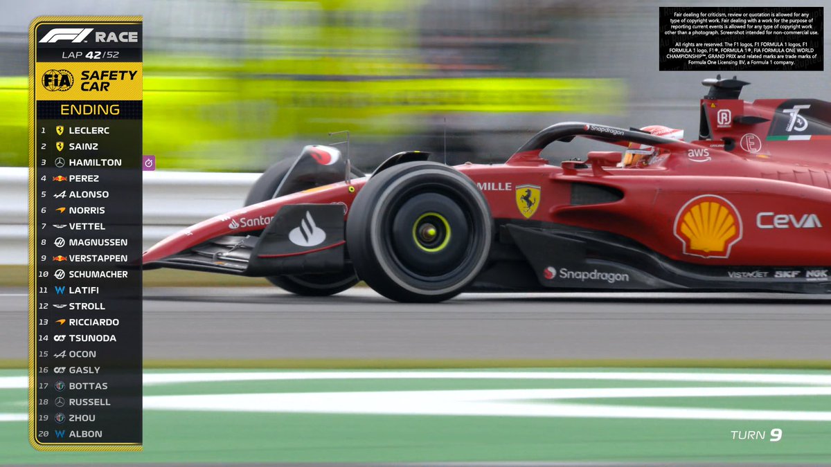 Si vous voulez être heureux dans la vie, soyez fans d’un autre pilote et d’une autre écurie. #BritishGP #F1