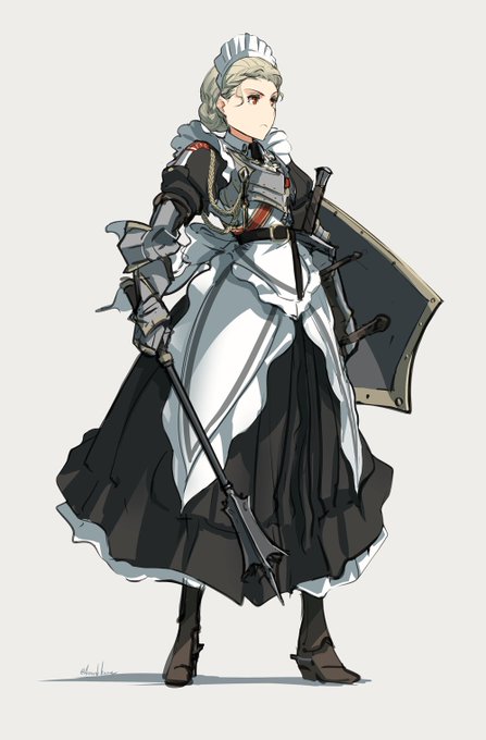 重装メイドさん。 