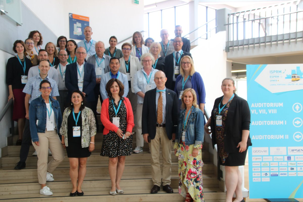 ISPRM's tweet photo. 🙏 Great work today for the InSCI: International Spinal Cord Injury Survey ISPRM-WHO-Liaison Committee in Lisbon for the #ISPRM2022 @isprm2022 https://t.co/sTwV8jkbb3