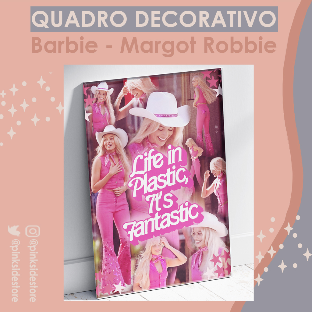 PinkSideStore's tweet image. ✨ Quadro/Placa Decorativa A4 MDF Barbie Margot Robbie

🛍  Link na shopee: shopee.com.br/Quadro-Placa-D…

📌 Tags: #Barbie #Barbiemovie #MargotRobbie