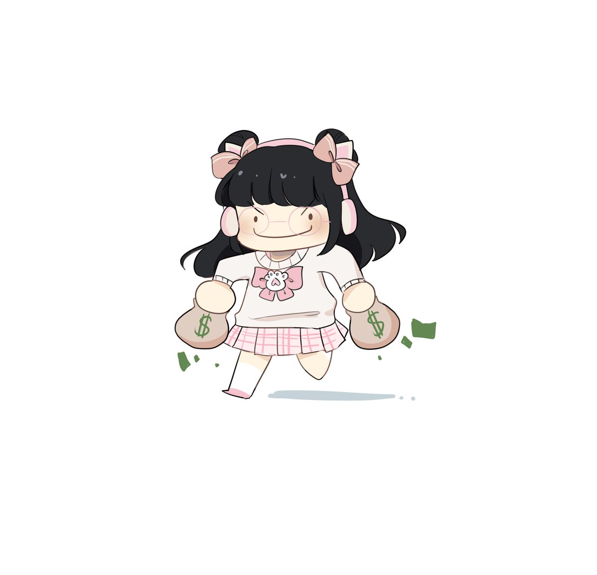 euniarchive's tweet photo. drew my roblox avatar again for a warmup (she's about to commit a crime) #roblox #robloxart #artistsontwitter https://t.co/S54h4ZAZly