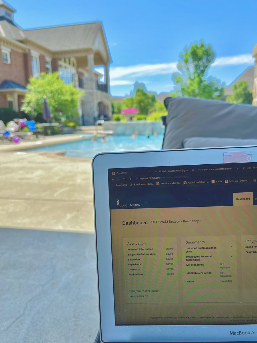 ERAS isn’t so intimidating when you fill it out poolside 😎