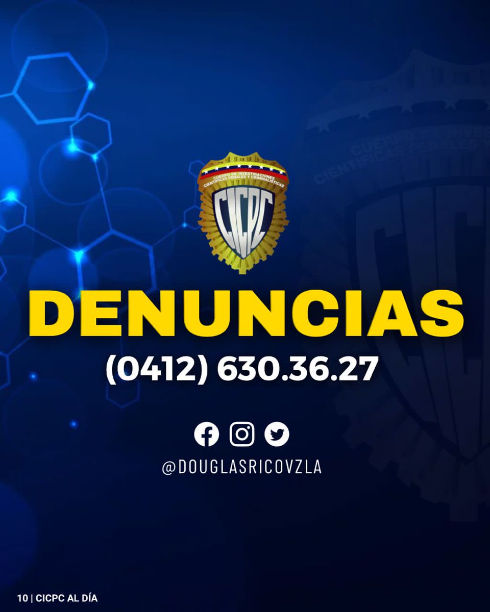 CICPC AL DÍA. Edición número 170.
Como cada domingo, recomendar esta lectura a familiares y amigos, es justo y necesario.