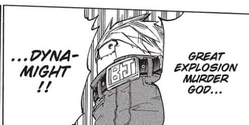 Finally, someone uses Bakugo's hero name with the respect he deserved, especially coming from Jeanist!! Great Explosion Murder God Dynamight got recognized as a proper hero. 😭 