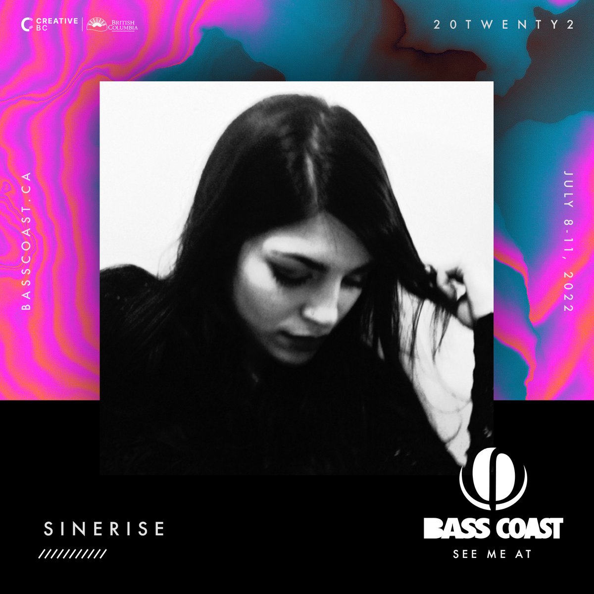 See you at Bass Coast 2022! Catch me after V.I.V.E.K on the Slow Tempo Stage Friday Night/Saturday Morning. #basscoast #takemetobasscoast #basscoast2022