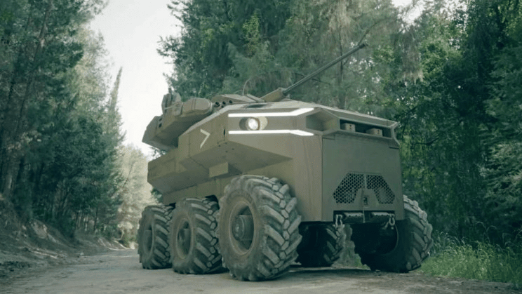 nertilqatja's tweet image. #Israel introduced a new combat robotic vehicle #RoboticVehicle ordonews.com/israel-introdu…