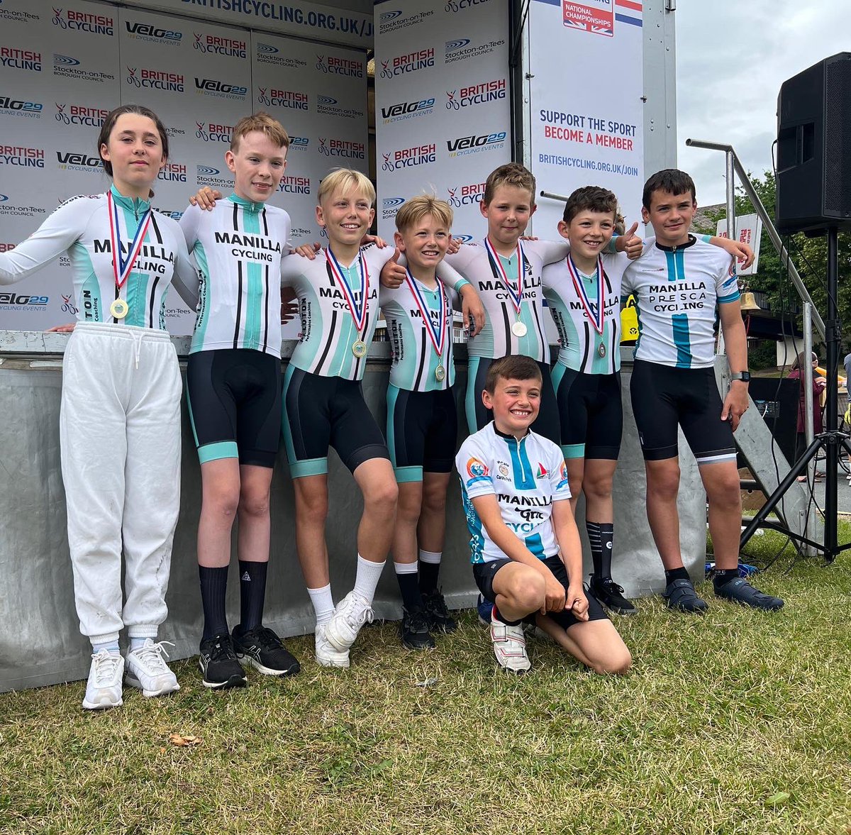 What a team…
What a great group of kids. 
Fantastic racing at Stockton Cycling Festival today.