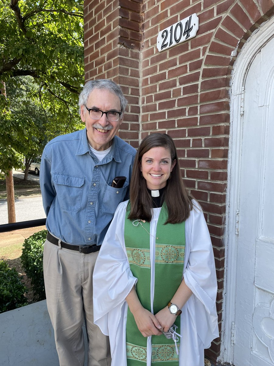 Today I preached on the book of Galatians and discovered that the man whose book changed my mind about women preaching happened to be in the congregation. His book was named after Galatians 3:28. And his ministry is a huge reason I am in the pulpit today.