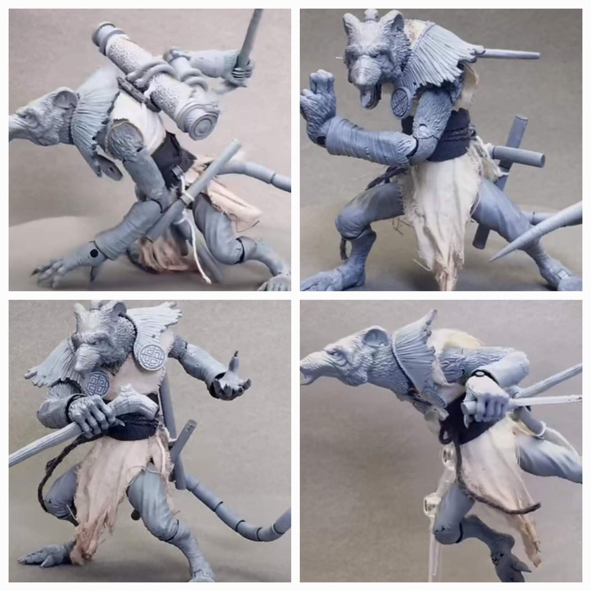 StateOverse's tweet photo. #Repost from FBs 5ktoys
😱
#Statoversians &amp; TMNT fans take heed!!

Fury toys 1/12 Samurai animals wave 2 coming soon! We will open preorders later on for limited time. Do not miss!

#animation #GamersUnite #workscited 
TSO'VIN!!
https://t.co/EiQRawCdq5 https://t.co/DL5wV25oXG