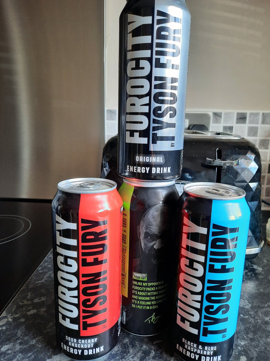 Anyone who knows me knows I love an energy drink and finally got my hands on @FurocityEnergy...If it is good enough for the champ @Tyson_Fury then it is good enough for me! #legend #gypsyking