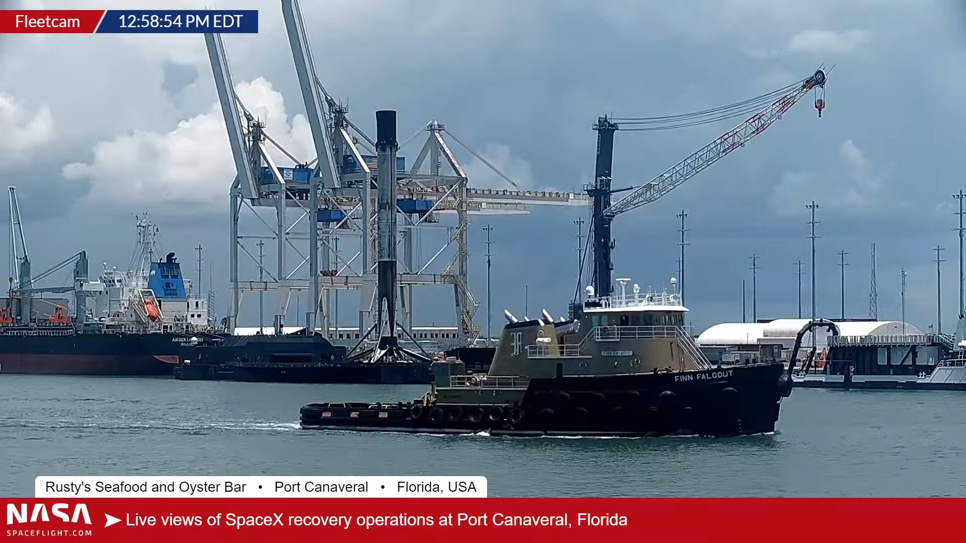 Gav Cornwell 🚢🚀 on Twitter: "Departure! Tug Finn Falgout exits Port