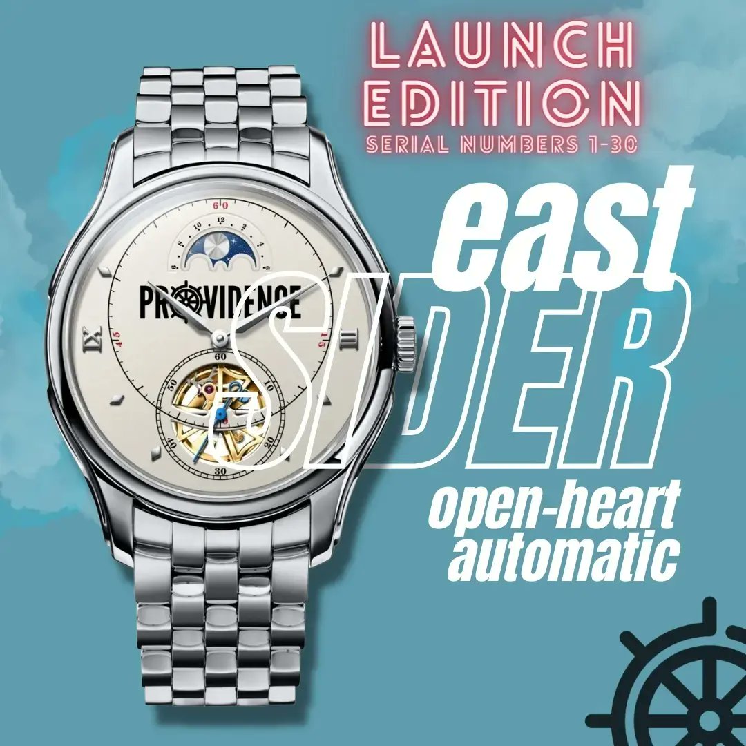 Launch edition of the East Sider available while we still have them. provwatch.com. #providence #providencewatchco #providenceri #provwatch #pvd #pvdwatch