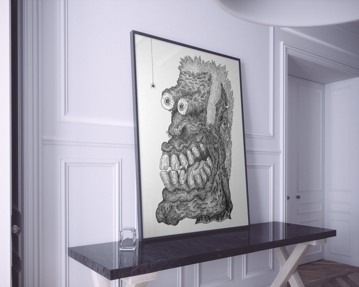 Jerry18Mouse's tweet photo. Hi NFT Fam!!! The guy was scared of the spider.
The new NFT is available on @opensea . Collection "Ink Heads". Material - ink, pen, paper. Completely handmade!!!
Link in bio
#nft #nftart #nftdrop #nftfam #ink #handmade https://t.co/ksw4V0M5h4