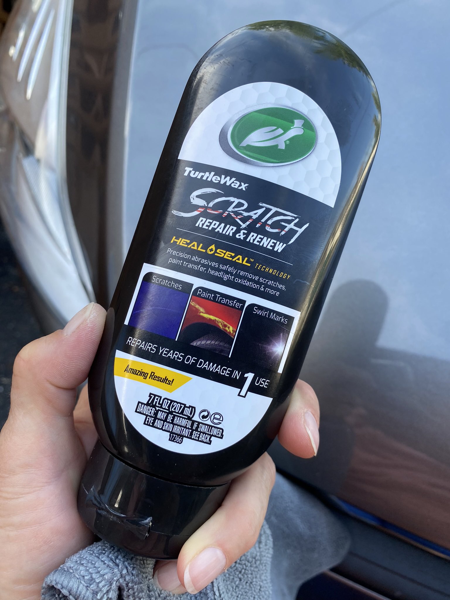 Turtle Wax Scratch Repair & Renew V RUST STAINS! 
