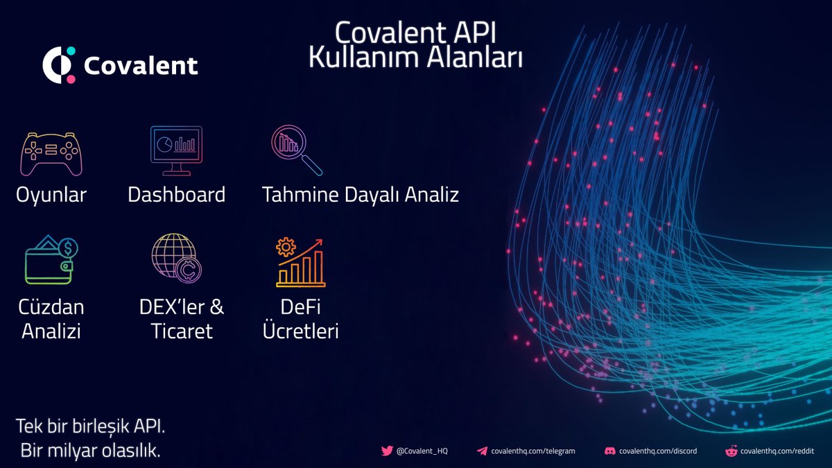 CovalentTR's tweet photo. Covalent API'ın kullanım alanları oldukça geniştir. İçerisinde veri olan, veri analizine ihtiyaç duyulan her projede kolaylıkla kullanılabilir ve kodlama bilgisi gerektirmez. 🌐🧑‍💻

#Covalent #CovalentAPI #Web3 https://t.co/oEnK0c25NZ