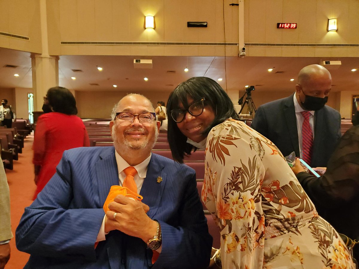 Tim4MD's tweet photo. Enjoyed fellowship today with Rev Dr Grainger Browning and @EbenezerAME Church!
These moments recharge me to continue the fight for accountability, equity, and change. We've got this Maryland! #LetsRoll! #RollinWithTim https://t.co/Zr7gW0APhN