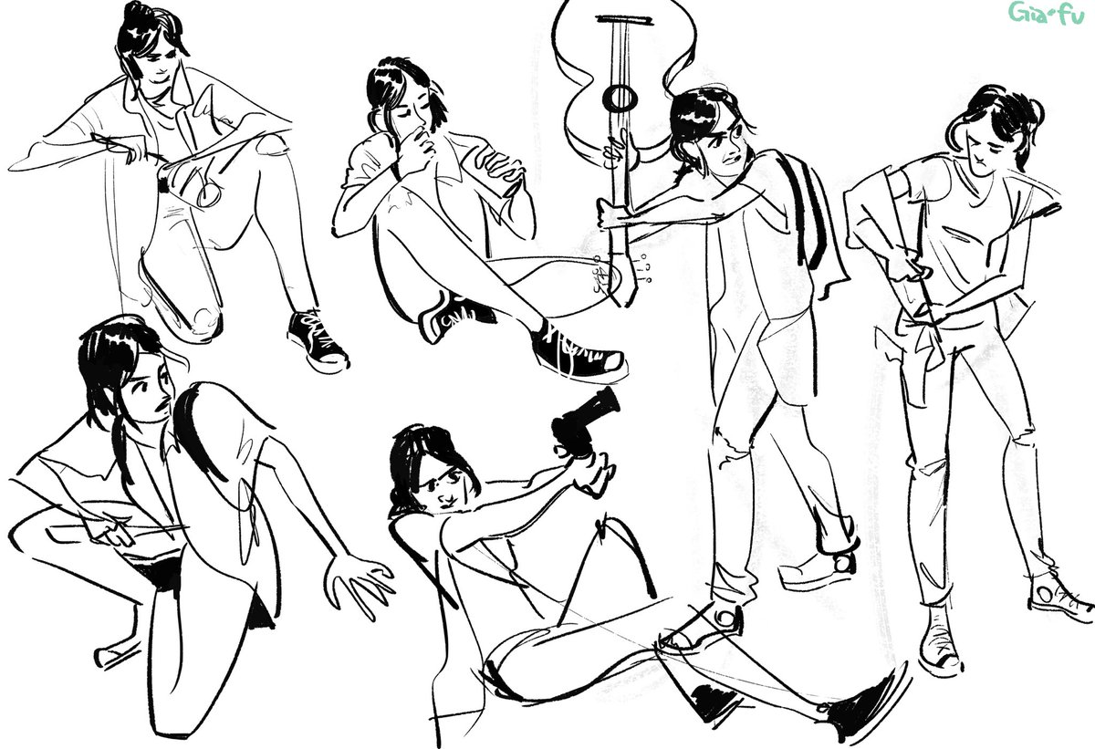 The Last Of US 🇺🇸🦠sketches 

Some sketch I did in <a href="/ZEET_studio/">+猹鱼Zeet+</a> of Ellie from the game <a href="/TheLastOfUsES/">The Last of Us™ ES</a> 
i love her 
#TheLastofUs #thelastofus2 #ellie #drawings #drawingsketch #sketch #sketchdaily #sketchoftheday #artist #sketching #ps #art #artistsontwitter #character