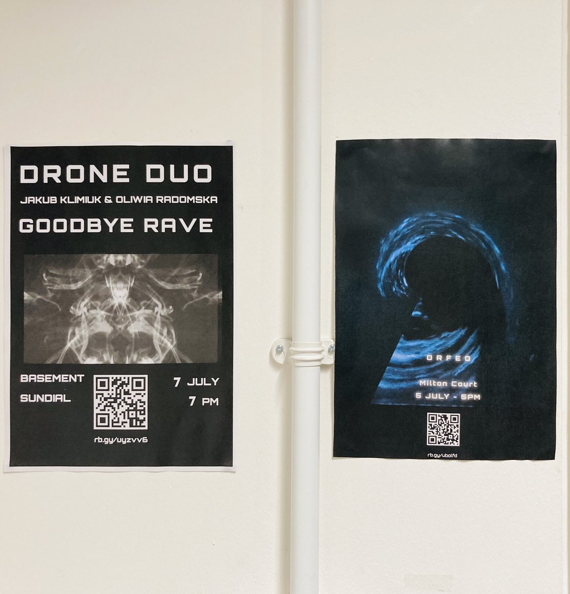 5 July - live elec. &amp; visual Orfeo in Milton Court concert hall

rb.gy/ubolfd

7 July - moody drones &amp; lyrical noise in the hazy Basement at Sundial Court

rb.gy/uyzvv6

#liveelectronics #guildhallschool