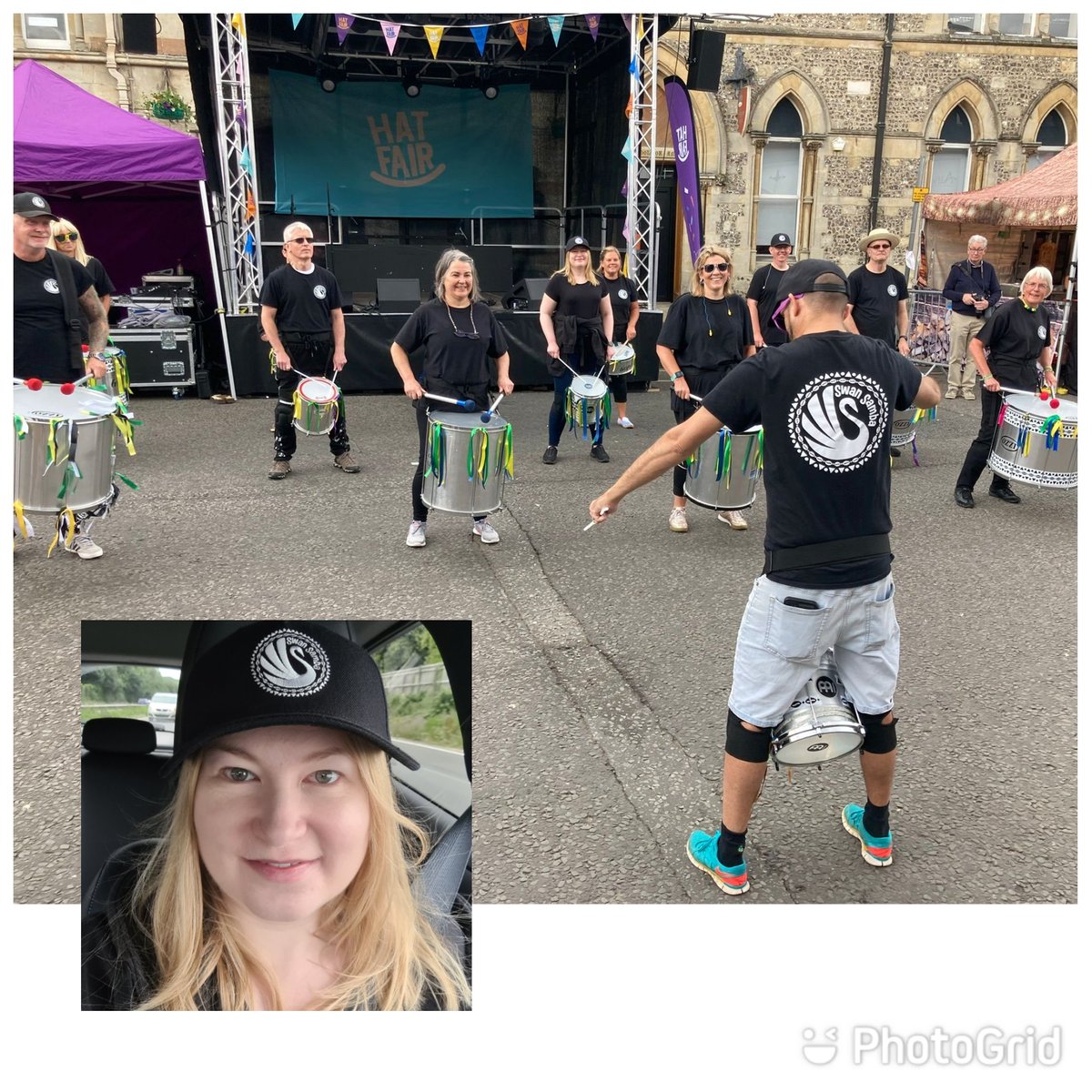 RosieM_work's tweet photo. Awesome weekend of #singing with @SingNowChoir and #drumming with @swansamba  
#wellbeing #relaxation #fun #worklifebalance #hobbies https://t.co/ITenTLA3DG