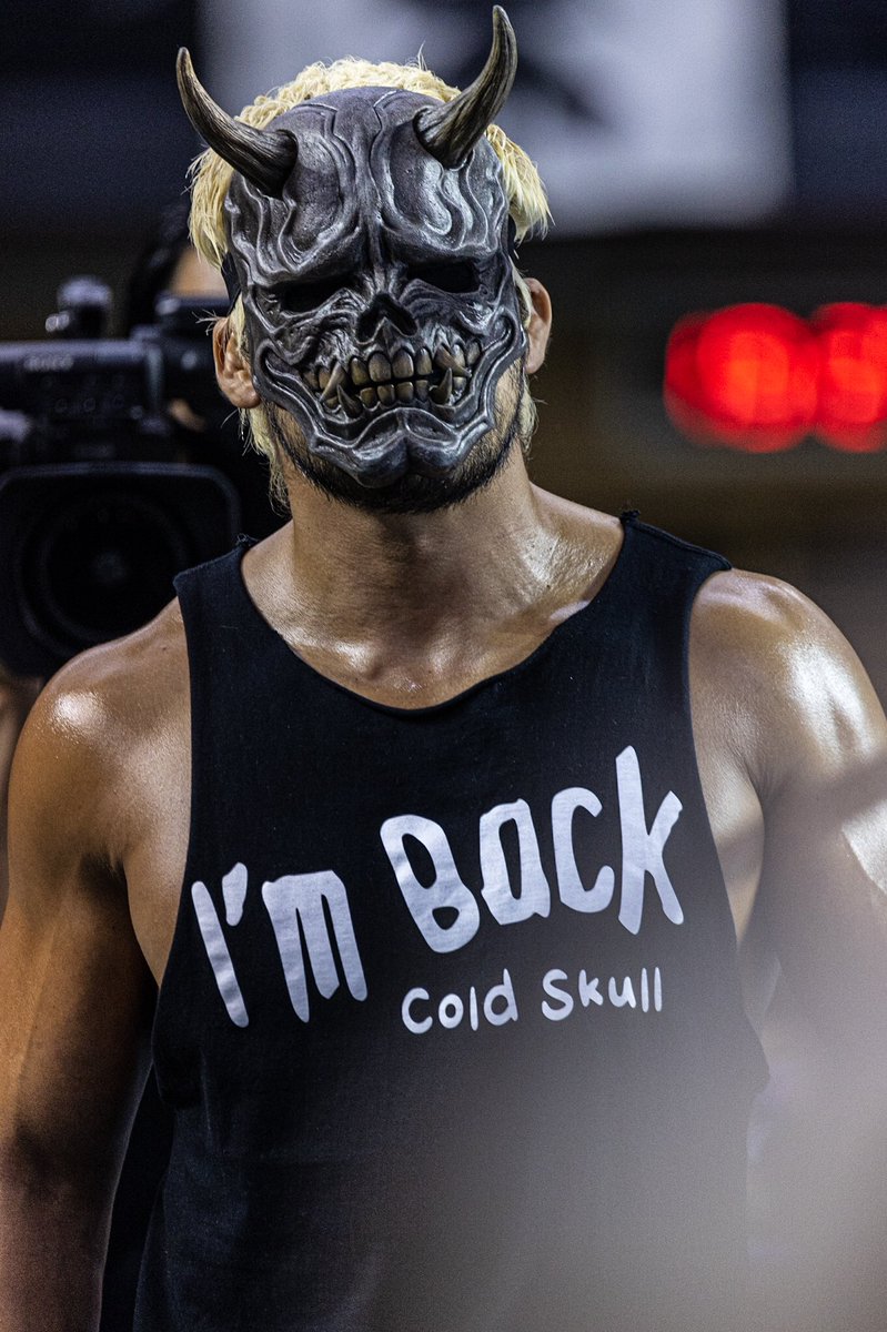 MonthlyPuroresu's tweet photo. Are we going to see #SANADA win the #G1Climax this year? We think it’s a real possibility.
He’s stepped up another level this year in between his unfortunate injury, and it’d be great to see a new name get their hands on the prestigious trophy.
#LIJ @taigaPhoto_pw #coldskull https://t.co/nqm6OZ90Ec