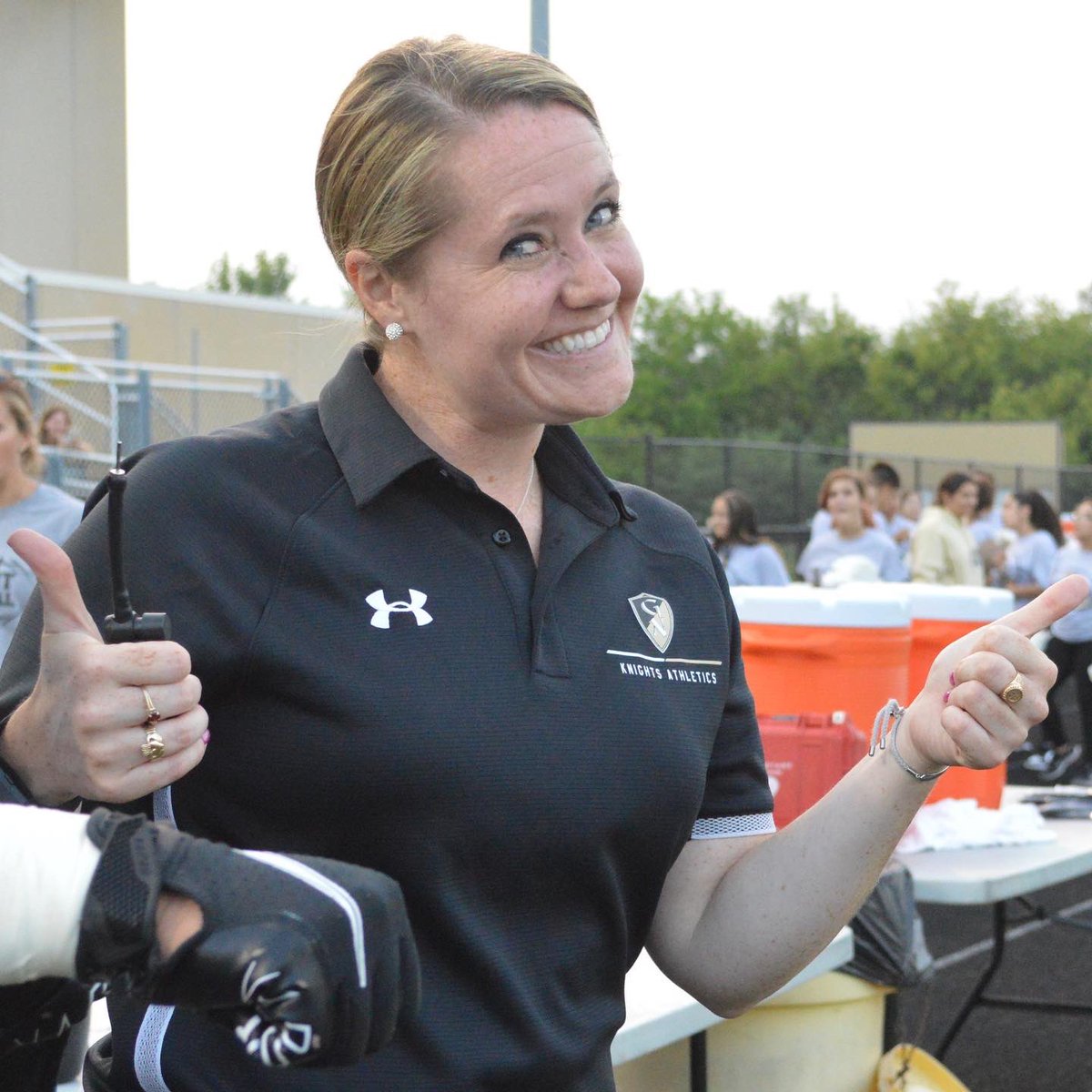 Thumbs up to 12 years as a Certified Athletic Trainer! Will never forget that day&amp;reading the word PASSED….&amp;the tears of joy rolling down my face! Crazy how fast time goes! So thankful for all the love&amp;support over the years! It’s not always easy, but love being an AT!