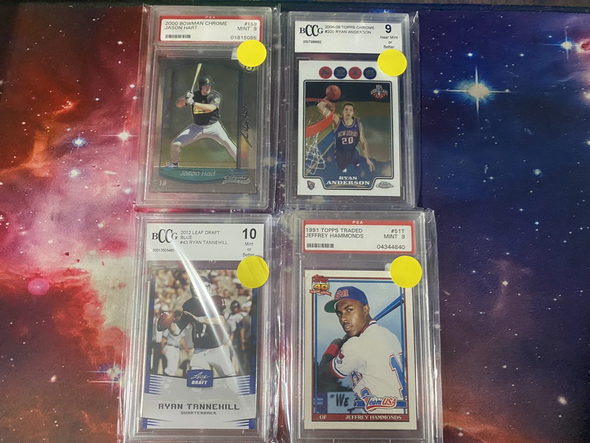 PapisSports's tweet photo. Papi’s Sports Spring Cleaning Pt. 2 6/29 - 7/7
Day 4: Sunday Slabs & Mem
$5 Each
Claim using players name (if multiple of player please specify the card/parallel)
#PapiSpringCleaning2
@sports_sell https://t.co/8TB3rVzcZc