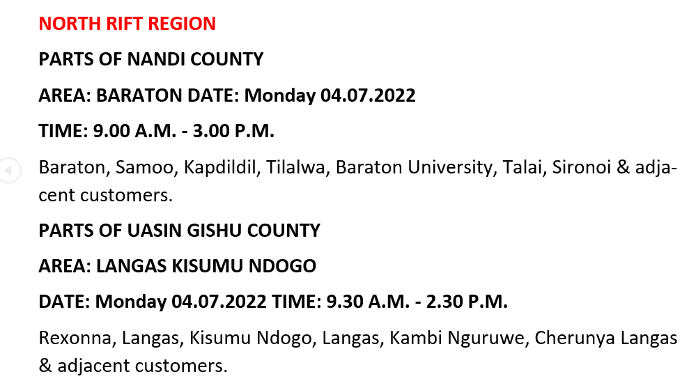 Kenya Power tweet media