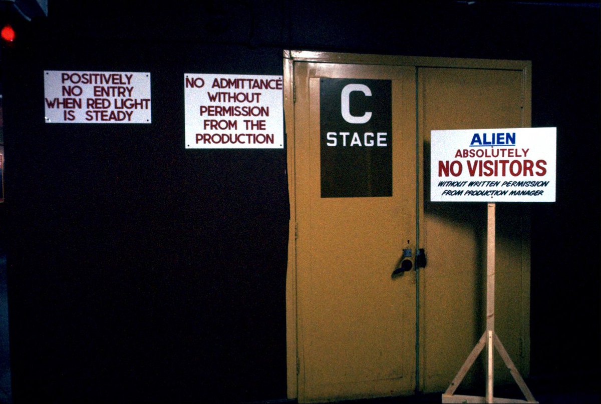 44 years ago today, filming began on the seminal Alien! #OnThisDay #Alien #SirRidleyScott #DanOBannon #RonShusset #SigourneyWeaver #HRGiger #JohnHurt #TomSkerritt #VeronicaCartwright #YaphetKotto #HarryDeanStanton #IanHolm #BolajiBadejo