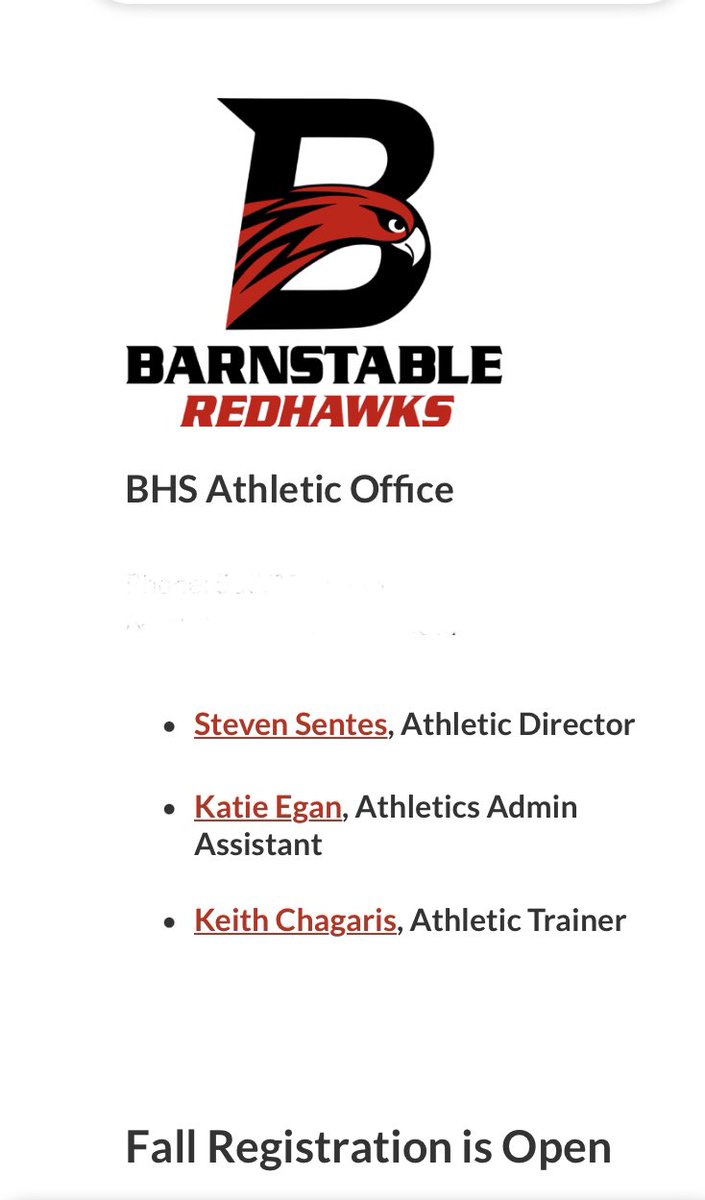 July 1 was my first day on the job as an Athletic Director. Met some very amazing people. I am very blessed and thankful to have achieved one of my goals!  Thank you to everyone who made this possible. 
GO REDHAWKS!