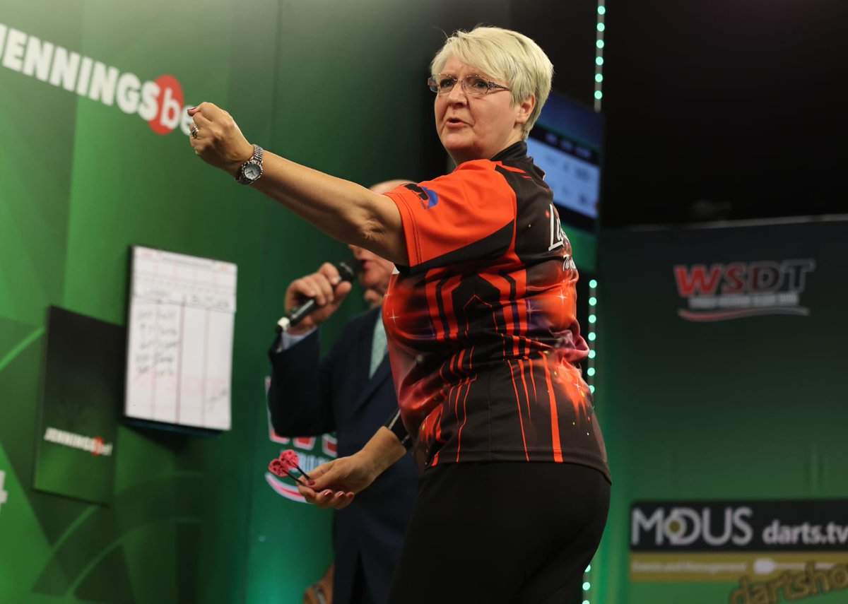 Legend Darts (@legenddarts) on Twitter photo Not to be for Lisa, losing to Martin Adams in the quarter finals of the <a href="/SeniorsDarts/">World Seniors Darts</a> but nevertheless a good tournament Not to be for Lisa, losing to Martin Adams in the quarter finals of the <a href="/SeniorsDarts/">World Seniors Darts</a> but nevertheless a good tournament