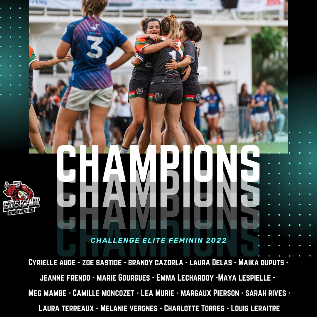 🏆CHAMPIONNES DE FRANCE 2022 ✨

#rugby #rugbyfeminin #rugbyplayer #rugbygram #euskadi #euskadisevens