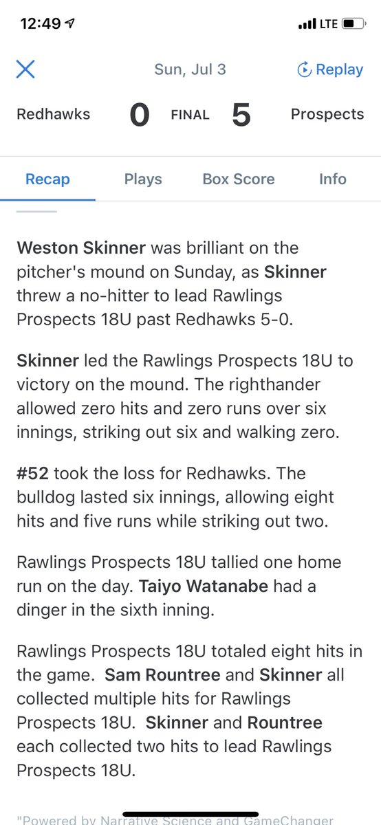Good day on the mound! @jcchsbaseball <a href="/netelitebasebal/">NET Elite Baseball</a> <a href="/PG_Uncommitted/">PG_Uncommitted</a> @PBR_Uncommitted