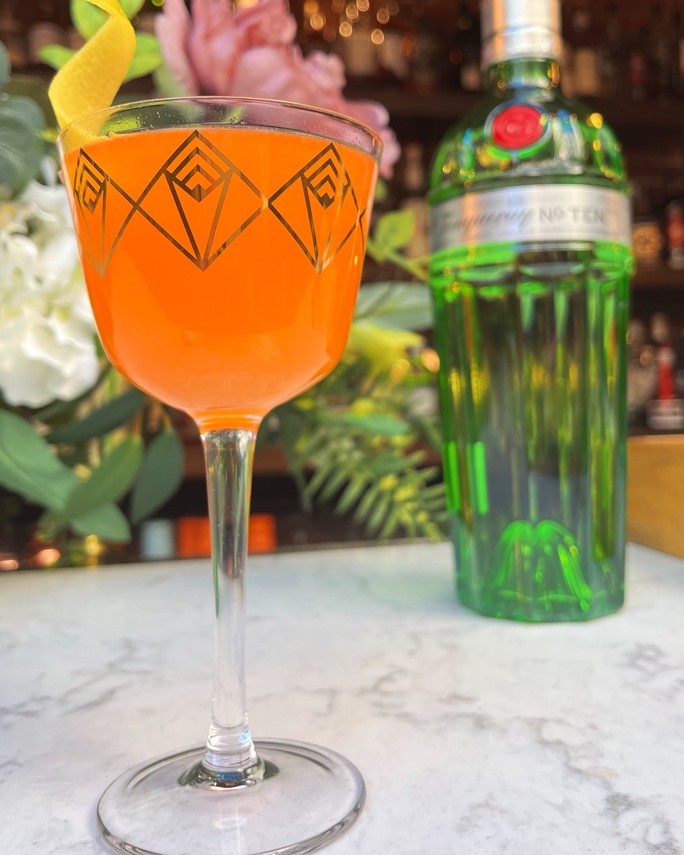 Try our feature cocktail before it departs this week.

Take Flight ✈️
Tanqueray Ten, Aperol, Lillet Blanc, lemon and passionfruit