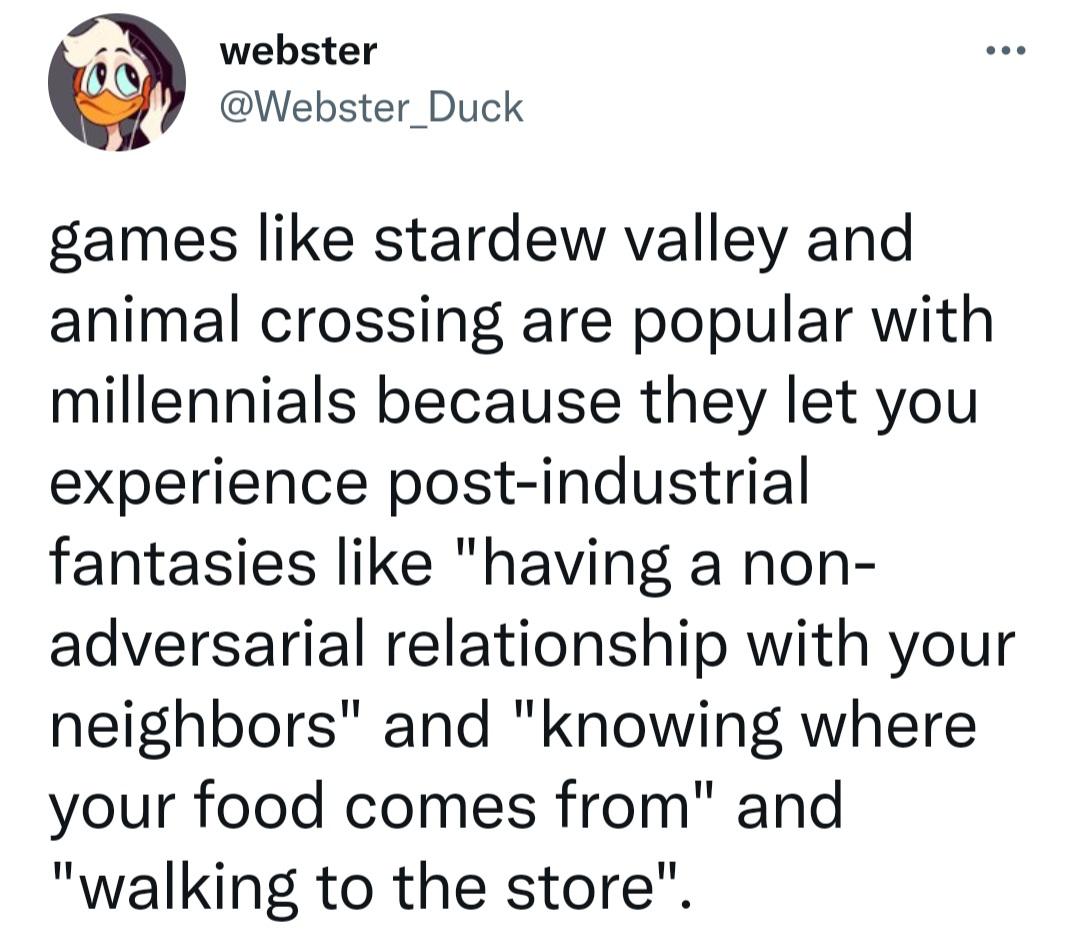 Any fellow millennials here? 🙃. posted by u/ladyburgerandcatnap. Post url: redd.it/vqgenh #StardewValley #Stardew